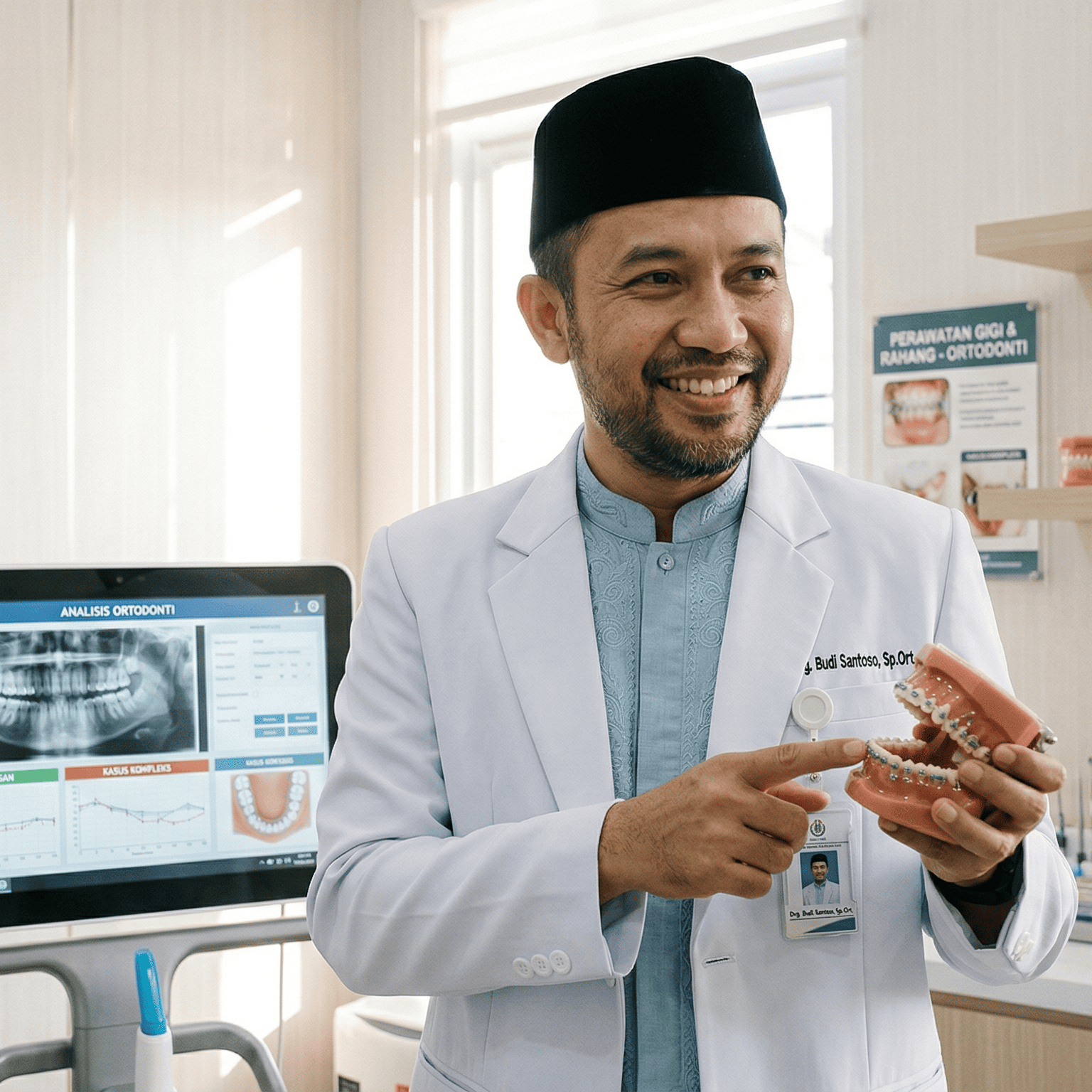 Drg. Budi Santoso, Sp.Ort.